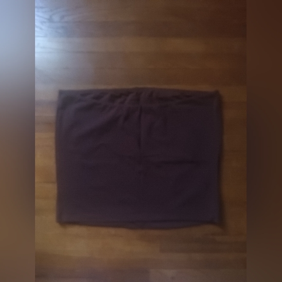 PINK VS Base Stretch Tube Top Ganache (Brown) NWOT - Picture 6 of 6